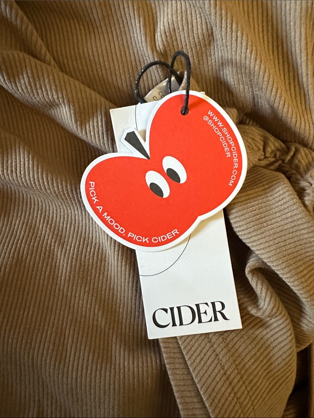 Cider Camel Ribbed Knit Tank - Picture 6 of 6